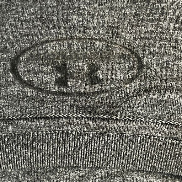 Under Armour HeatGear Loose Fit Shirt Men's M Gray Short Sleeve Athletic - Picture 4 of 5